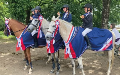 Carton plein pour nos poneys aux Championnats de France !